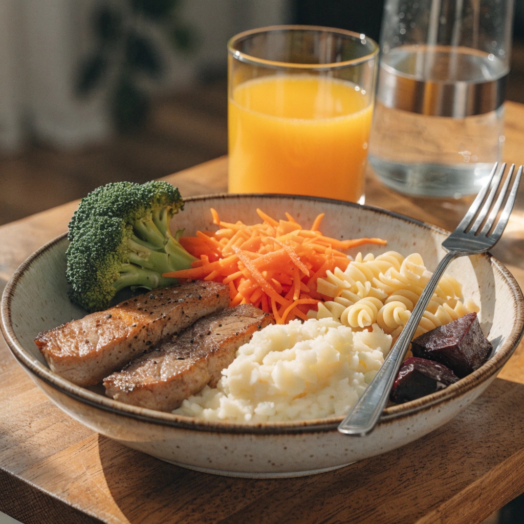 Teravionil capsules arranged alongside natural botanical ingredients including Ashwagandha root and green tea leaves